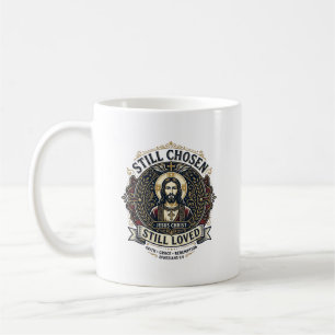 T-shirt voor herstel na echtscheiding Jezus Christ Koffiemok