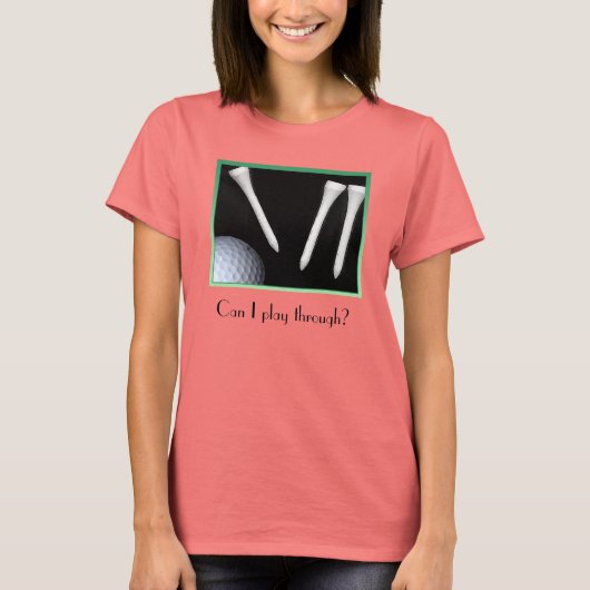 T-shirt voor het afvuren van damesgolven (Voorkant)