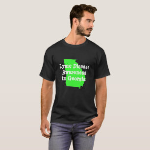 T-shirt voor het bewustzijn van de ziekte van Lyme