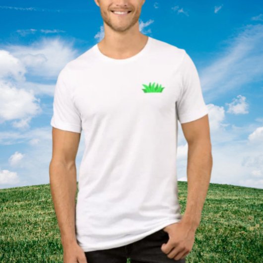 T-shirt voor het handhaven van het gazon | Grappig