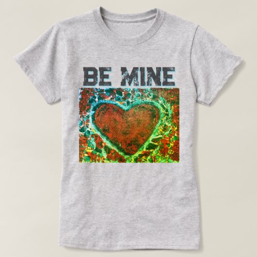 T-shirt voor het hart (Design voorkant)