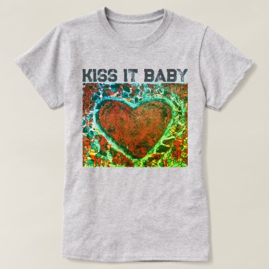 T-shirt voor het hart (Design voorkant)