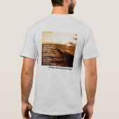 T-shirt voor het hellen van water (Achterkant)
