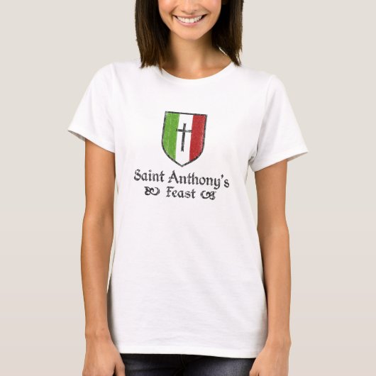 T-shirt voor het Italiaans Feest van Sint-Antonius (Voorkant)