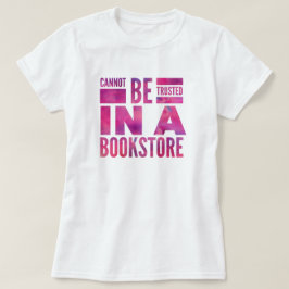 T-shirt voor het lezen van boekwinkel