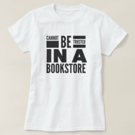 T-shirt voor het lezen van boekwinkel