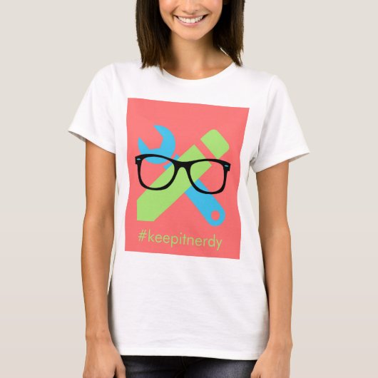 T-shirt voor het programma Mechanic/Blogger (Voorkant)
