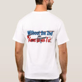 T-shirt voor het tweede amendement (Achterkant)