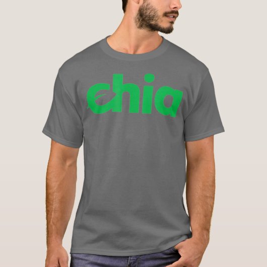 T-shirt voor het uitzetten of kweken van Chia Coin (Voorkant)