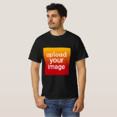 T-shirt voor het uploaden van foto's op maat – gep (Voorkant volledig)
