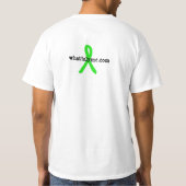 T-shirt voor het verspreiden van bewustzijn over d (Achterkant)