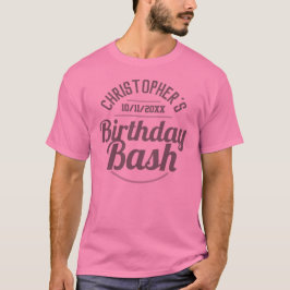 T-shirt voor het vieren van een verjaardag voor ma