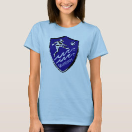 T-shirt voor het voetbalteam van vrouwen