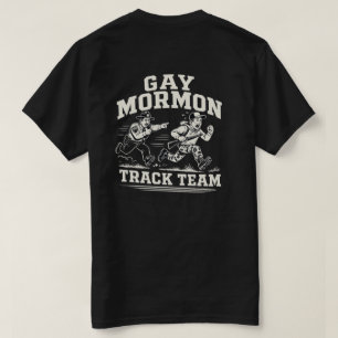 T-shirt voor homo-mormoonse hardloopploeg