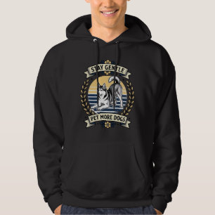 T-Shirt voor hondenliefhebbers Blijf vriendelijk m