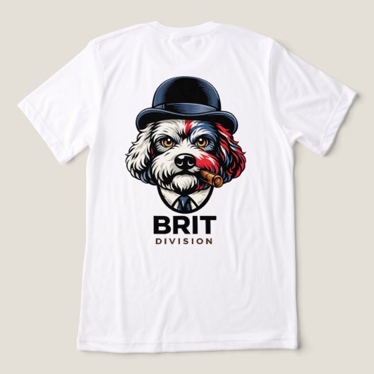T-shirt voor hondenliefhebbers Cockapoo cadeau Cut (Design achterkant)