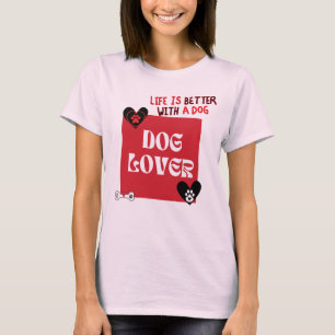 T-shirt voor hondenliefhebbers - Perfect cadeau vo