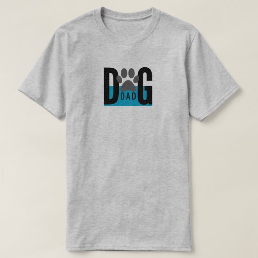 T-shirt voor hondenpapa (Design voorkant)