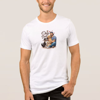 T-shirt voor hondenpapa – “Mijn hond laat mij wand