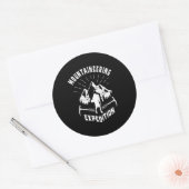 T-shirt voor hot Mountaining Ronde Sticker (Envelop)