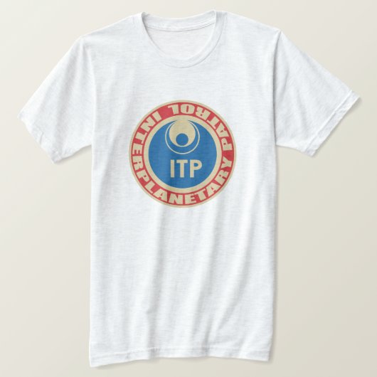 T-shirt voor interplanetair patrol (Design voorkant)