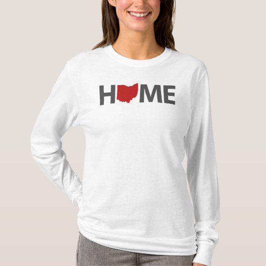 T-shirt voor inwoners van Ohio (Voorkant)