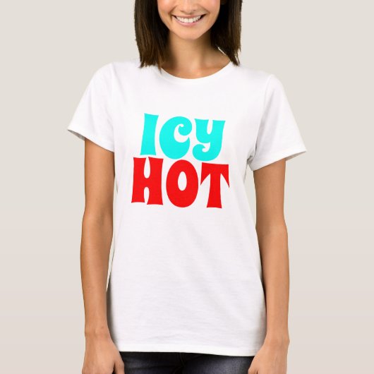 T-shirt voor jonge vrouwen ICY HOT T-shirt (Voorkant)