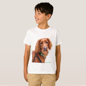 T-shirt voor jongens (Voorkant volledig)