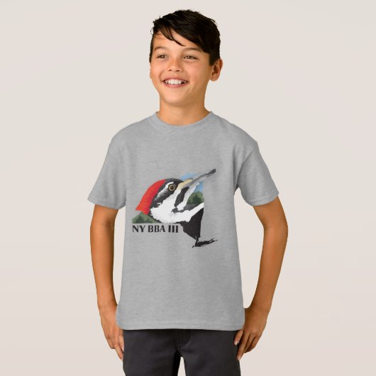 T-shirt voor jongens (Voorkant volledig)