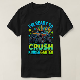 T-shirt voor jongens 1e dag kleuterschool terug na