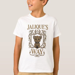 T-shirt voor jongens met trots in elke stap