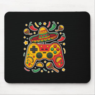 T-shirt voor jongeren Cinco De Mayo Gamer Muismat
