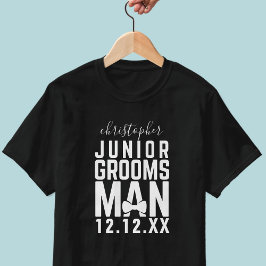 T-shirt voor junior bruidsjonker bruiloft bruidsme