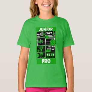 T-shirt voor junior tennissers meisjes