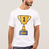 T-shirt voor kampioenschappen – Omarm de overwinni (Voorkant)