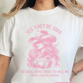 T-shirt voor kankerbestrijders, overlevende van bo