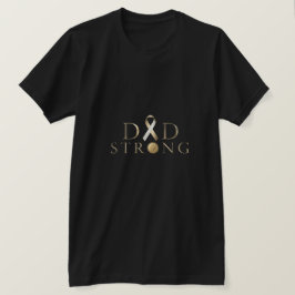 T-shirt voor Kankerbewustzijn Sterke Vader – Sterk