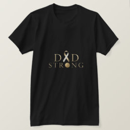T-shirt voor kankerbewustzijn voor vaders – Sterke