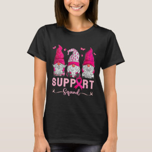 T-shirt voor kankerbewustzijn voor vrouwen Gnomes 