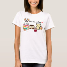 T-Shirt voor kat- en hondenliefhebbers - Levensess