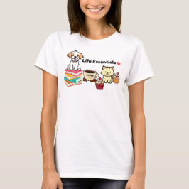 T-Shirt voor kat- en hondenliefhebbers - Levensess