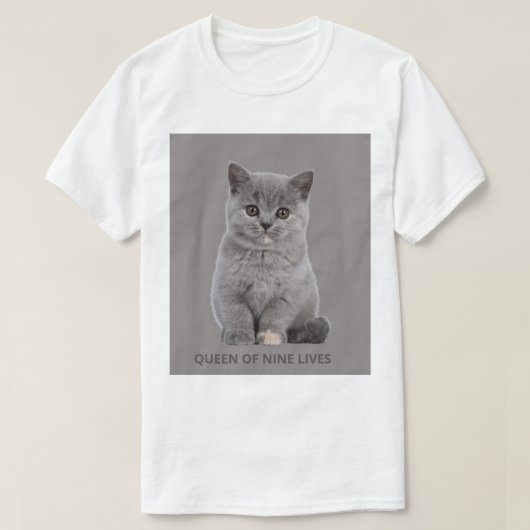 T-Shirt voor Kattenliefhebbers (Design voorkant)