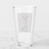 T-Shirt voor Kattenliefhebbers Glas (Achterkant)