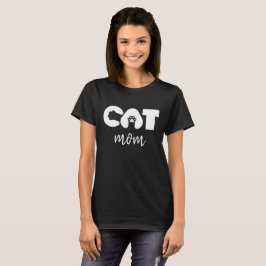 T-shirt voor kattenmoeder – Mooie pow met letter k