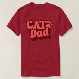 T-shirt voor kattenvader voor Vaderdag