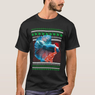 T-shirt voor kerstkerstfeestjes met kerstmis