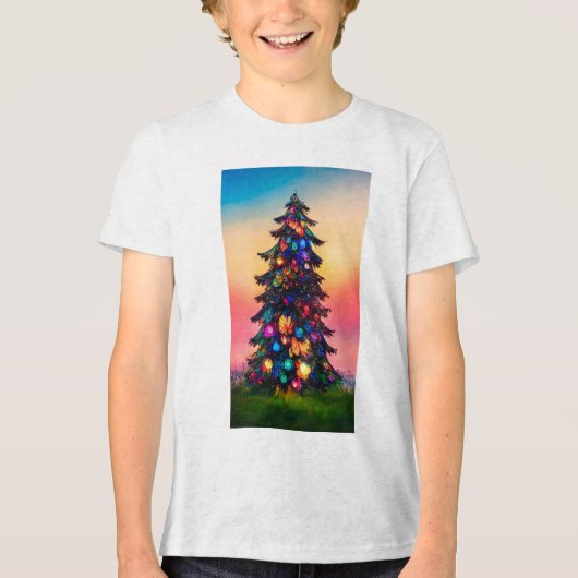 T-shirt voor kerstmis voor jongens (Voorkant)