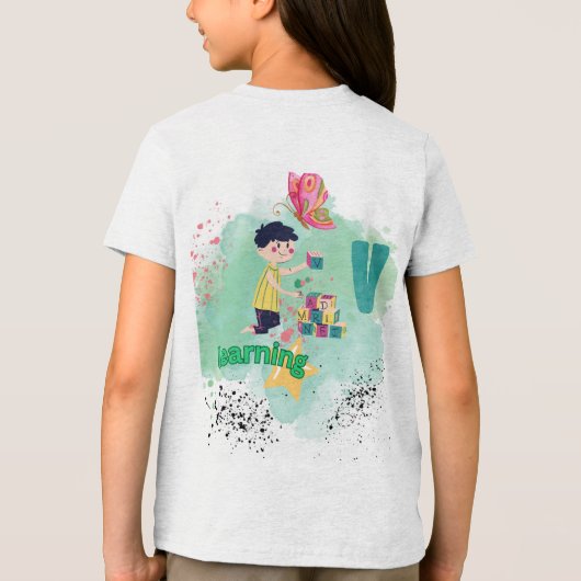 T-shirt voor kinderen (Achterkant)