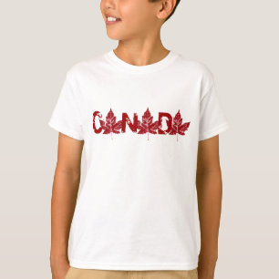 T-shirt voor kinderen Canada Canada Souvenir Shirt