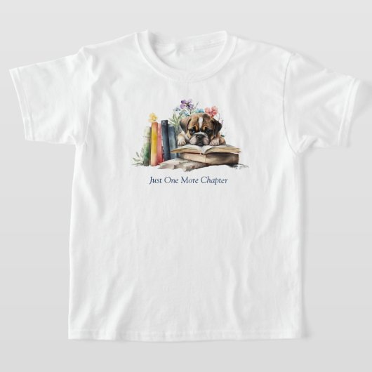 T-shirt voor kinderen die lezen (Laagn)